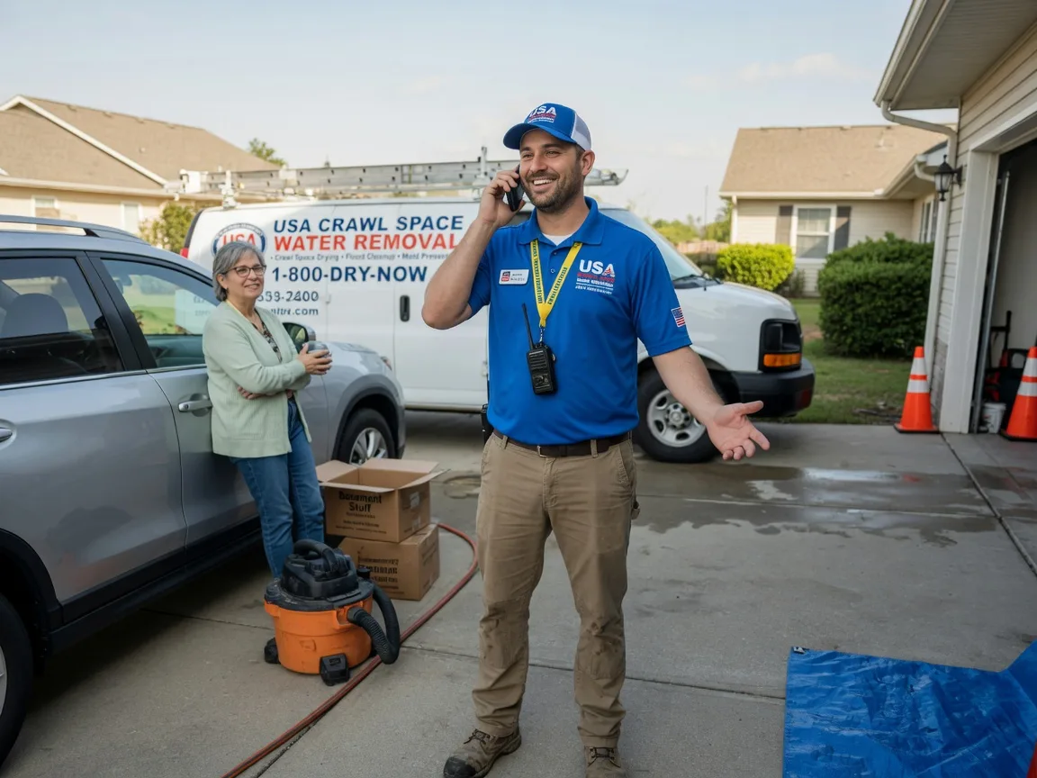Crawl Space Water Removal West Columbia, TX FAQs